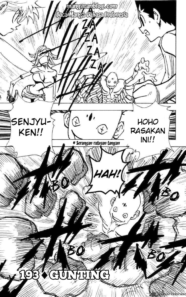 Manga Hunter x Hunter Chapter 193 gambar 2