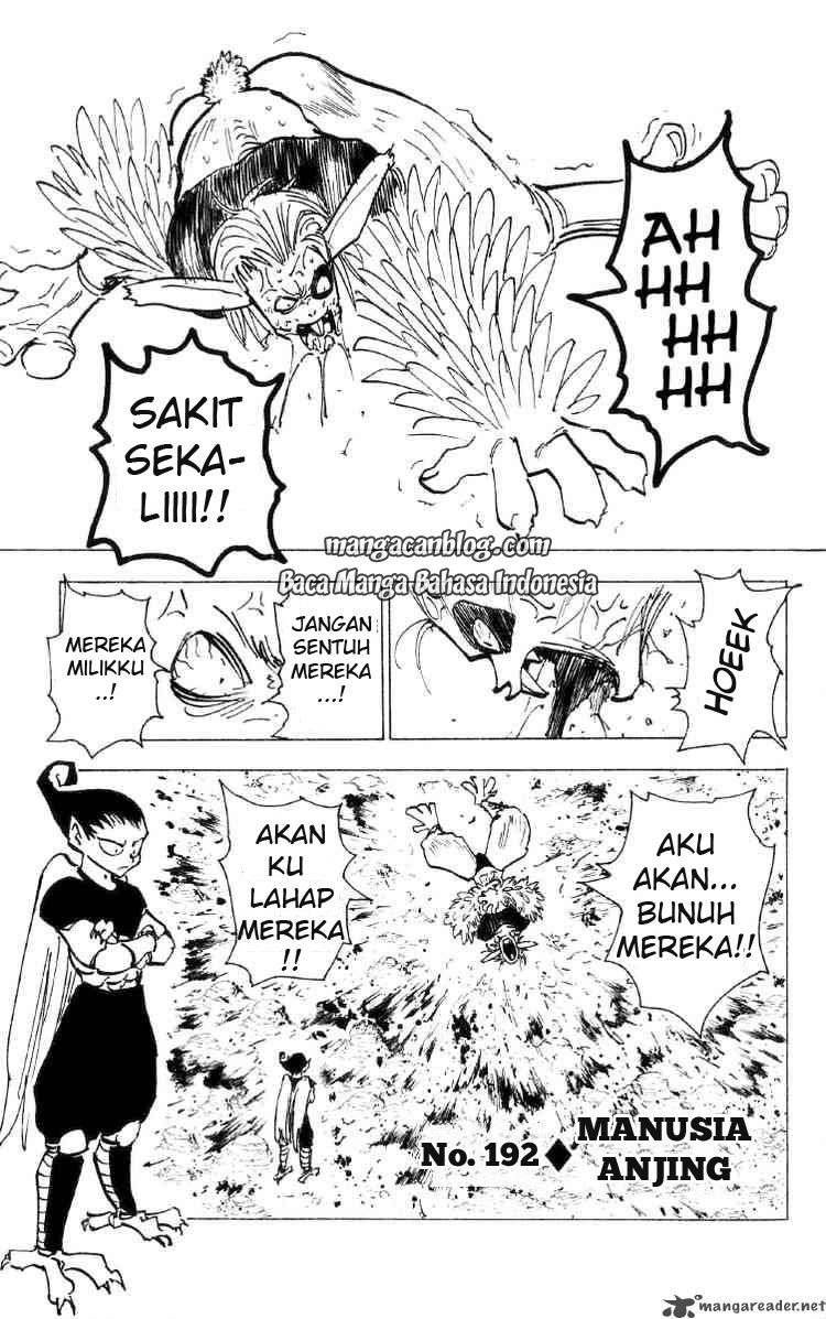 Manga Hunter x Hunter Chapter 192 gambar 2