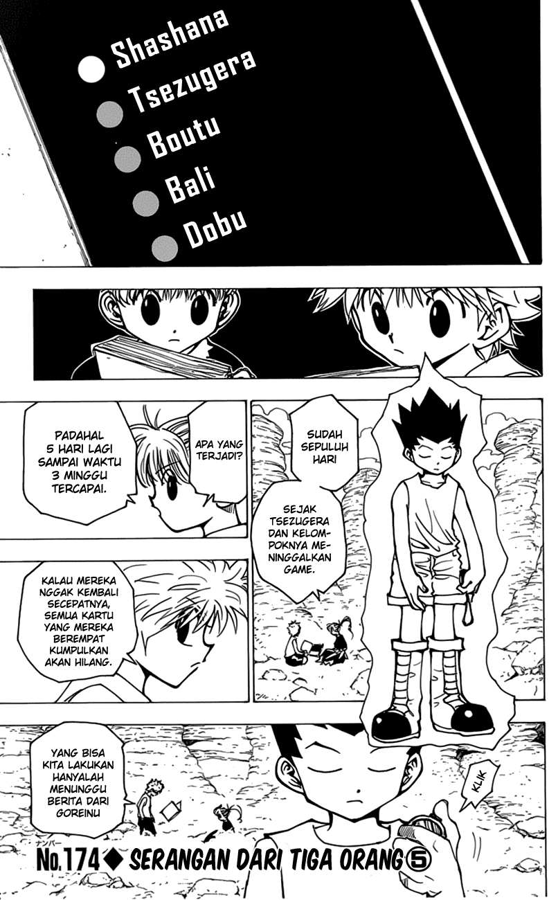 Manga Hunter x Hunter Chapter 174 gambar 2