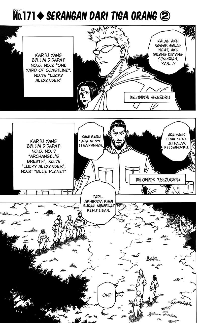Manga Hunter x Hunter Chapter 171 gambar 2