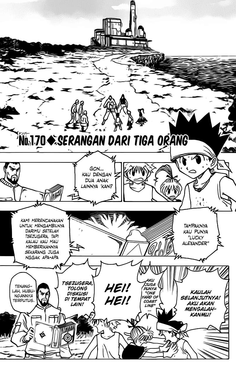 Manga Hunter x Hunter Chapter 170 gambar 2