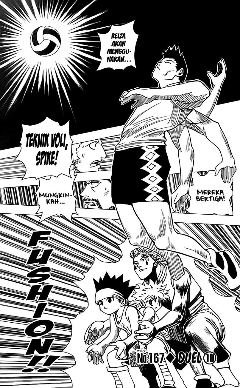 Manga Hunter x Hunter Chapter 167 gambar 2