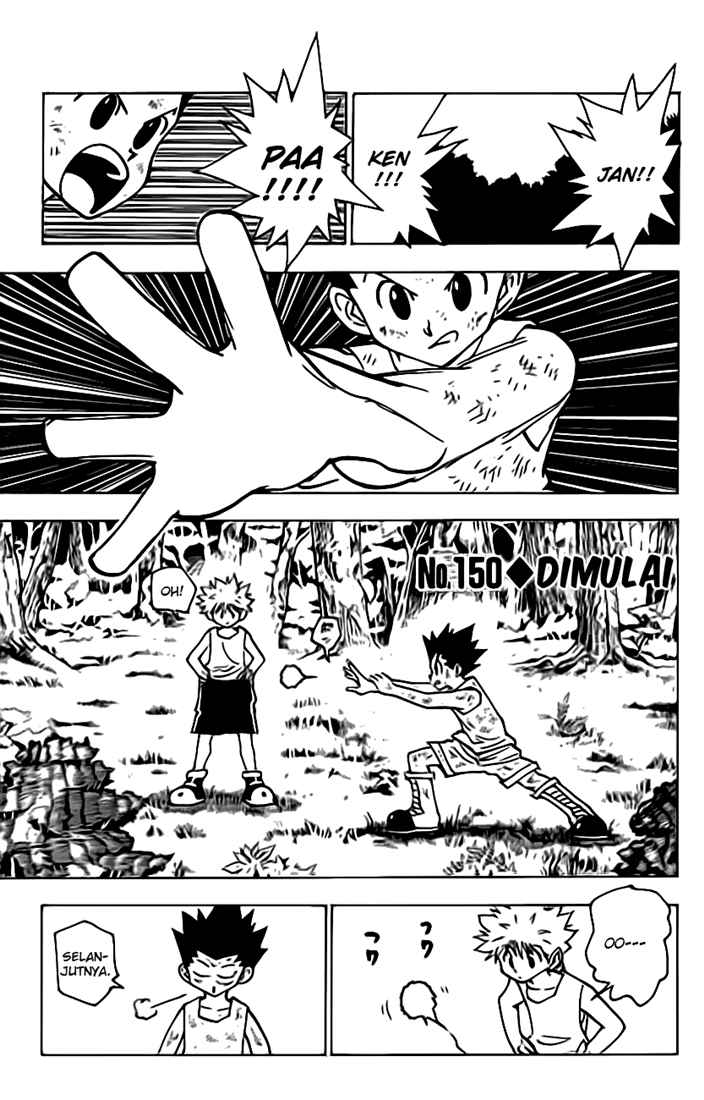 Manga Hunter x Hunter Chapter 150 gambar 2
