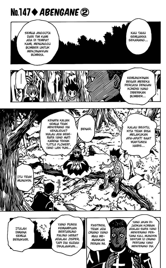 Manga Hunter x Hunter Chapter 147 gambar 2