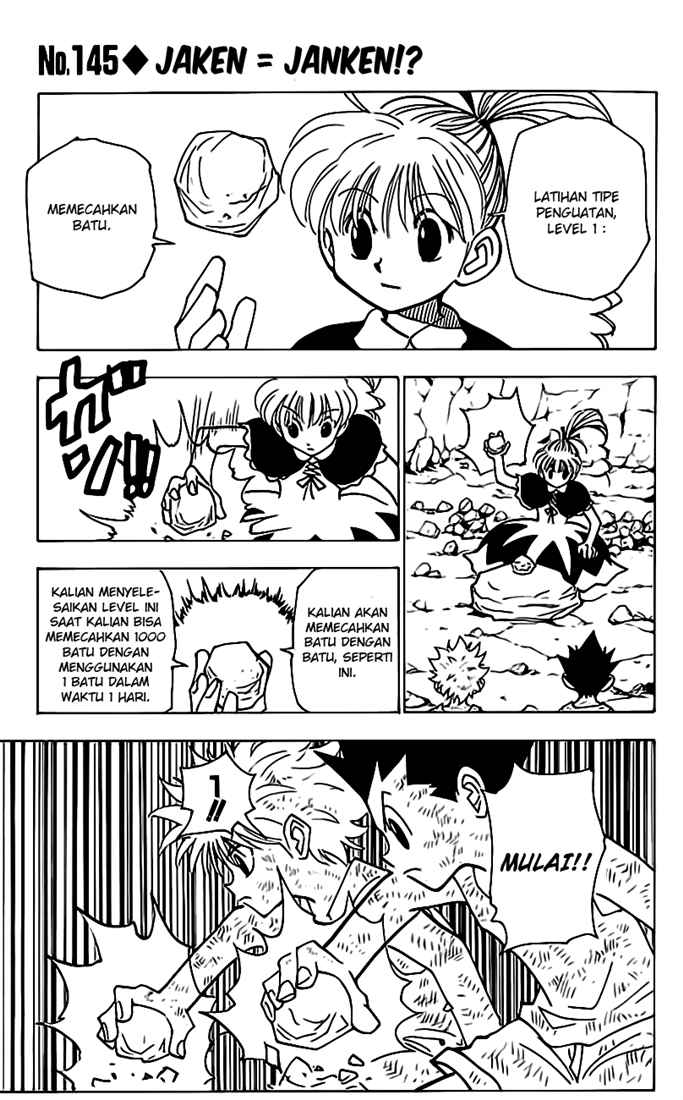 Manga Hunter x Hunter Chapter 145 gambar 2
