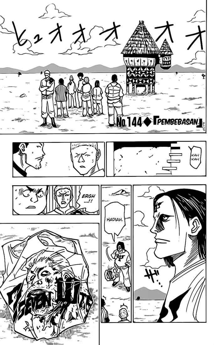 Manga Hunter x Hunter Chapter 144 gambar 2