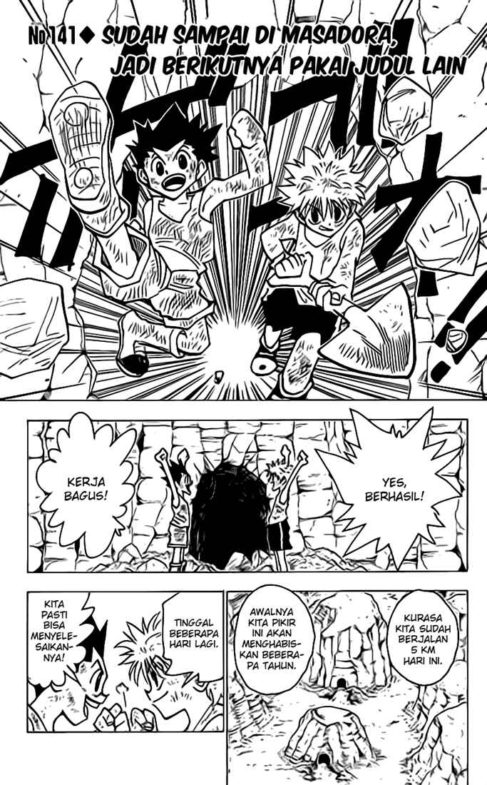 Manga Hunter x Hunter Chapter 141 gambar 2