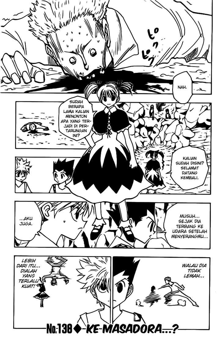 Manga Hunter x Hunter Chapter 138 gambar 2