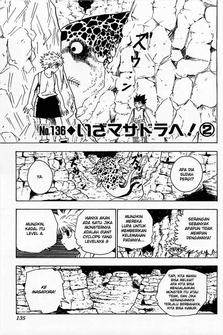 Manga Hunter x Hunter Chapter 136 gambar 2