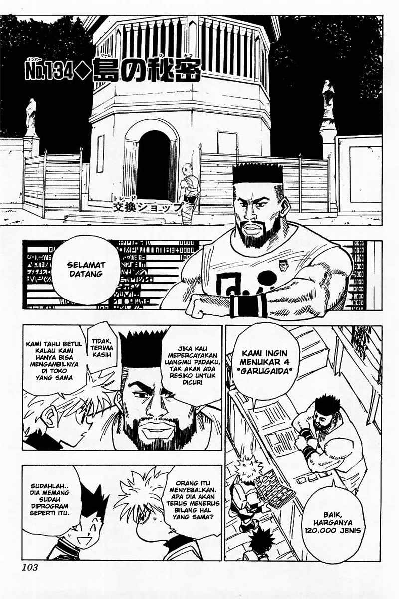 Manga Hunter x Hunter Chapter 134 gambar 2