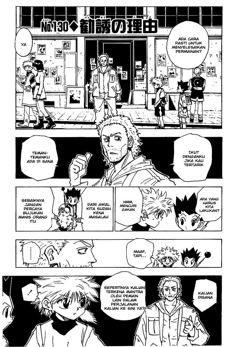 Manga Hunter x Hunter Chapter 130 gambar 2