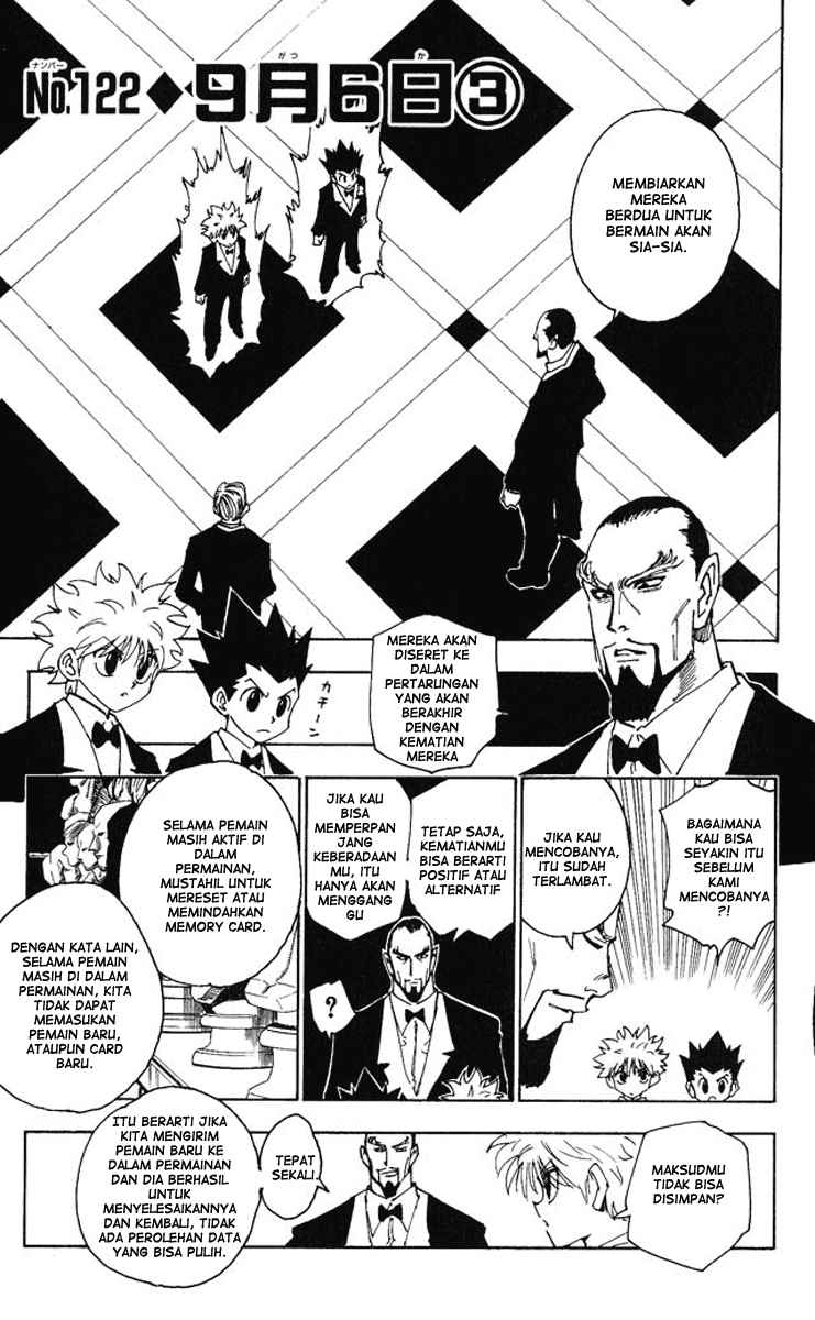 Manga Hunter x Hunter Chapter 122 gambar 2