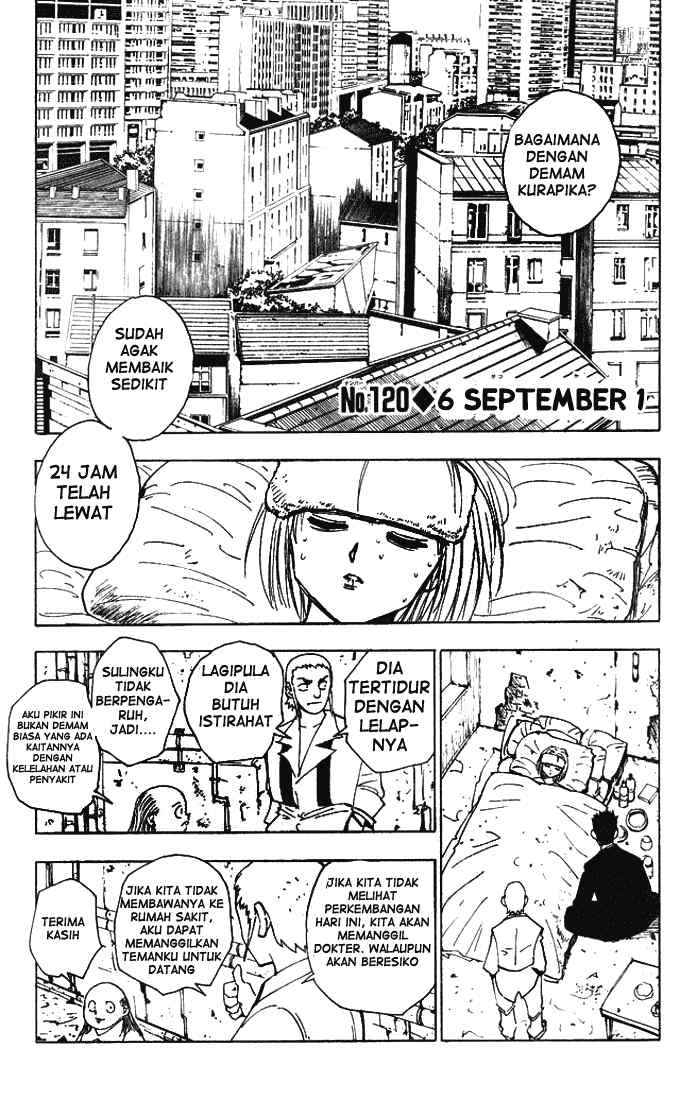 Manga Hunter x Hunter Chapter 120 gambar 2