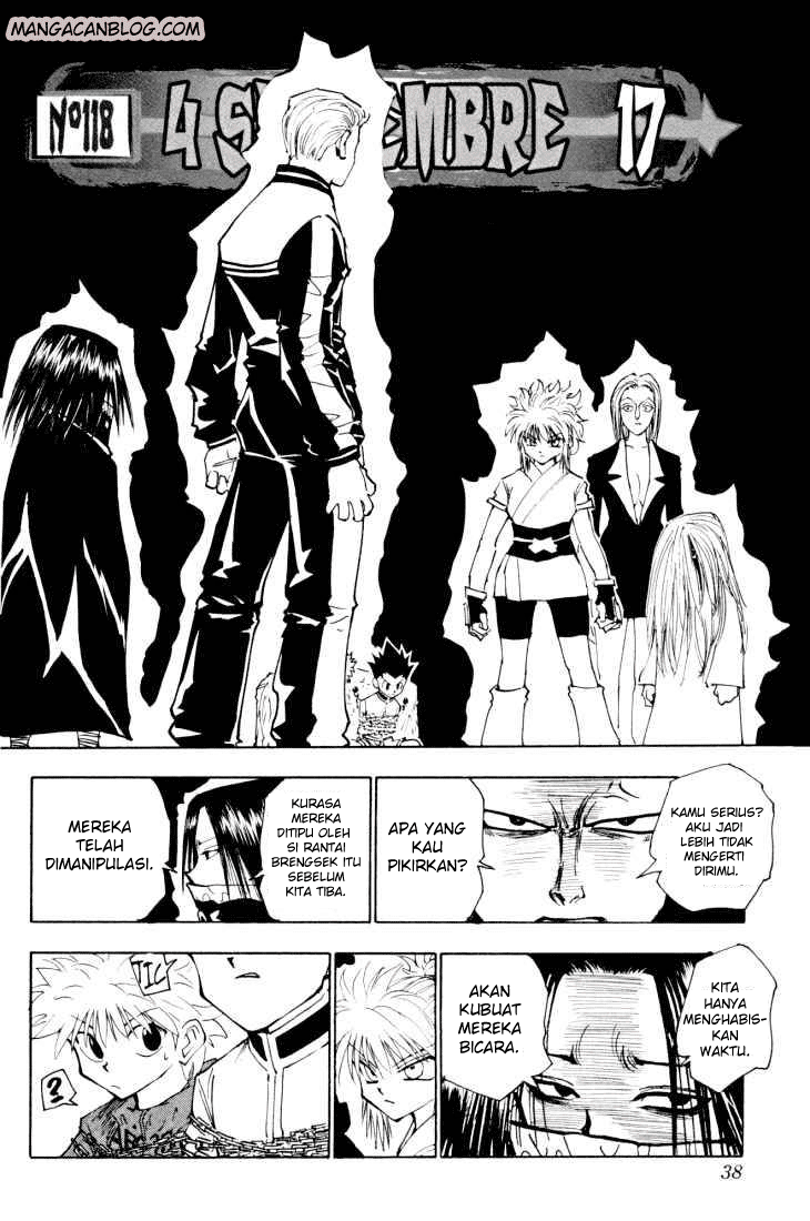 Manga Hunter x Hunter Chapter 118 gambar 2