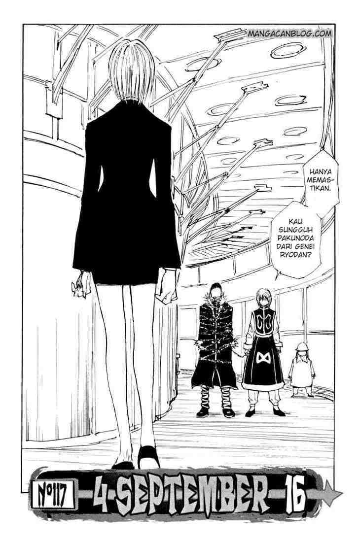 Manga Hunter x Hunter Chapter 117 gambar 2