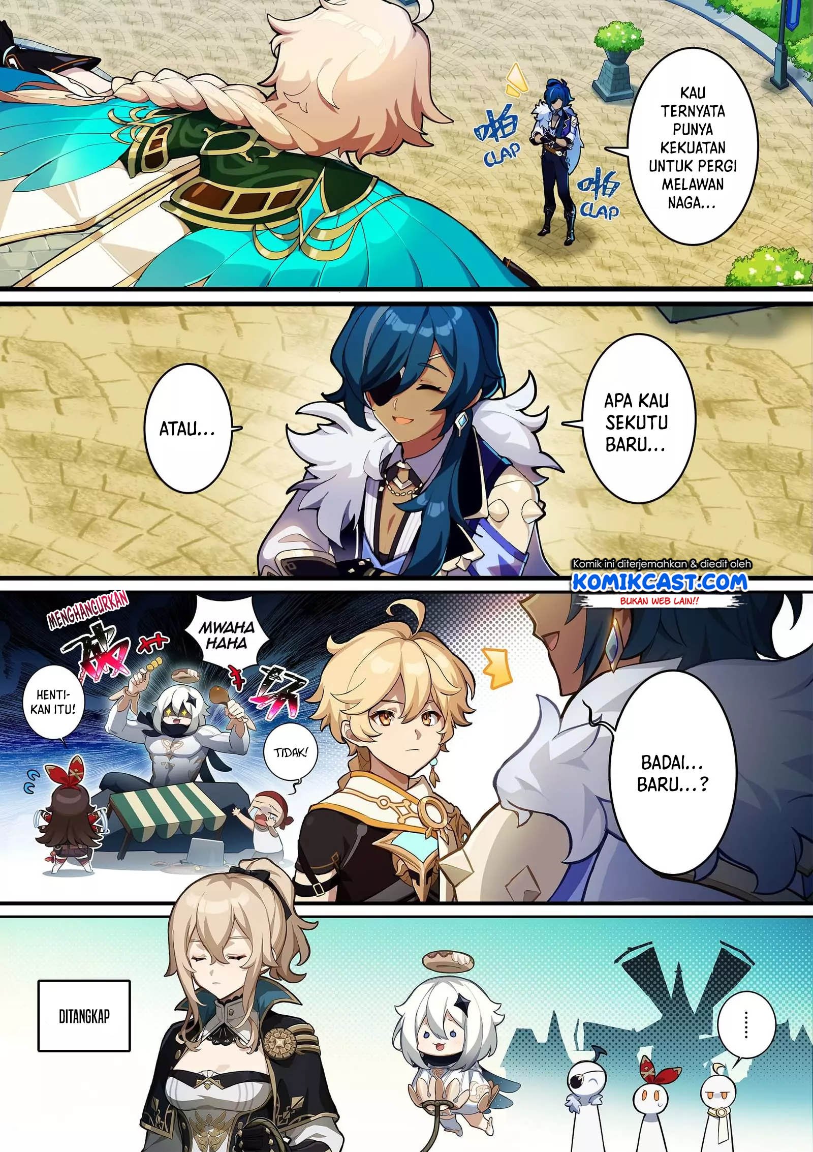 Manhua Genshin Impact 4-koma Chapter 10 gambar 2