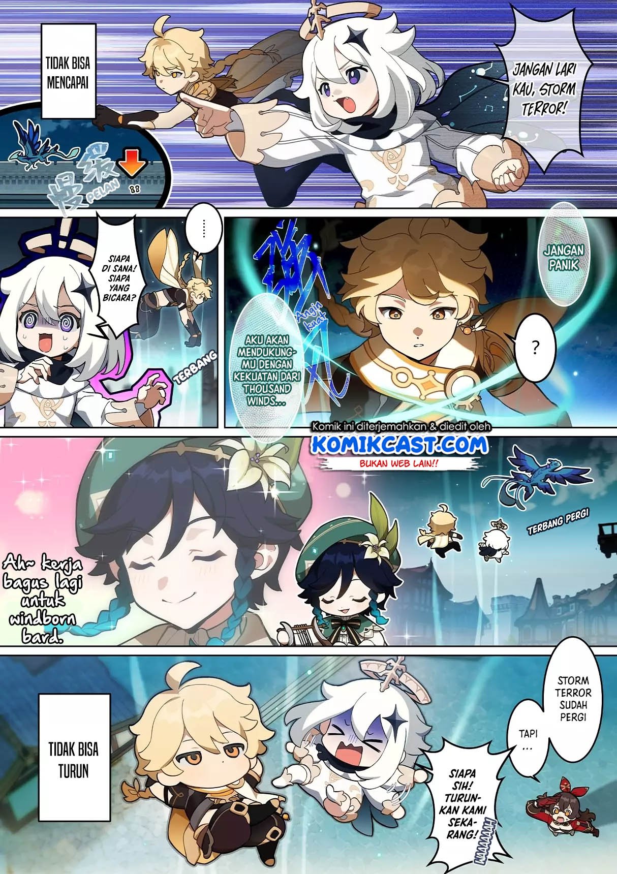 Manhua Genshin Impact 4-koma Chapter 9 gambar 2