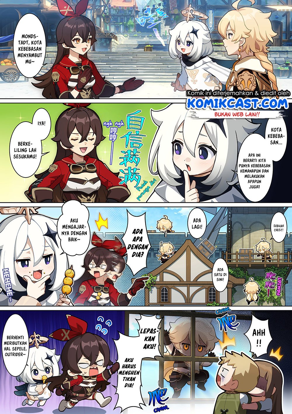 Manhua Genshin Impact 4-koma Chapter 6 gambar 2