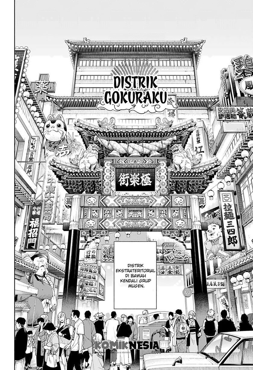 Gokurakugai Sanbandori no Ken Chapter 00.1 Gambar 5