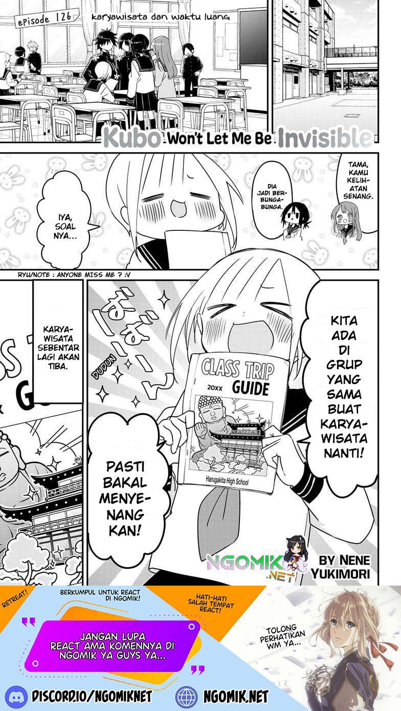 Manga Kubo-san wa Boku (Mobu) wo Yurusanai Chapter 126 gambar 2