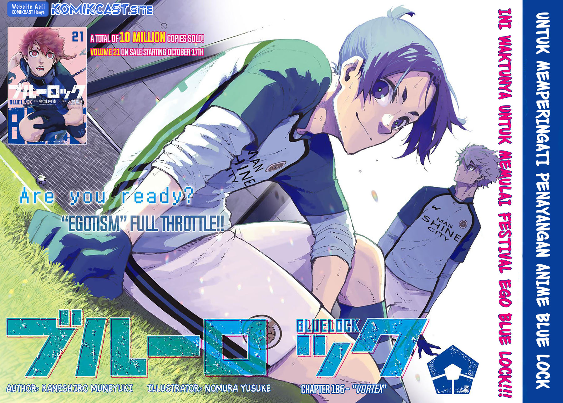 Manga Blue Lock Chapter 190 gambar 2