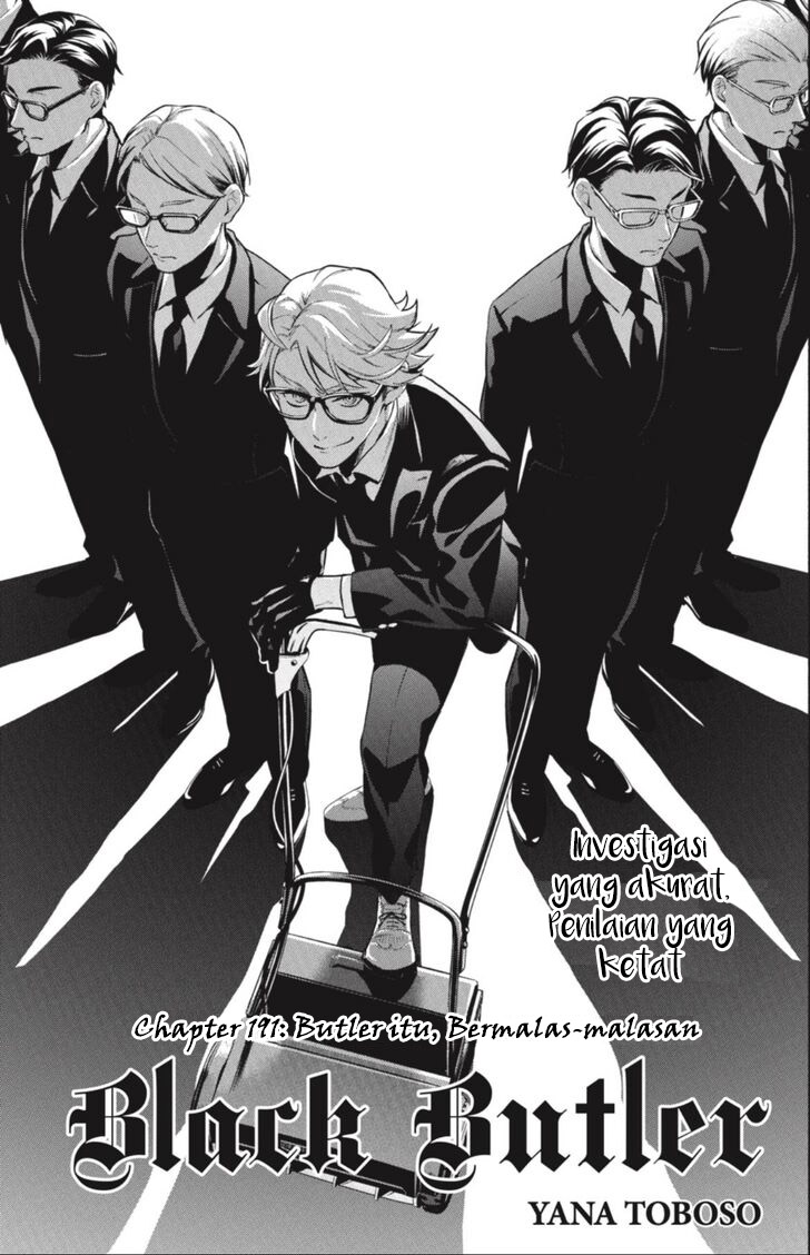 Manga Kuroshitsuji Chapter 191 gambar 2