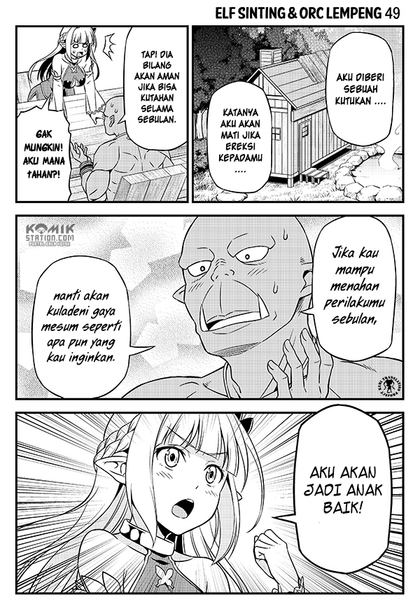 Manga Hentai Elf to Majime Orc Chapter 7 gambar 2