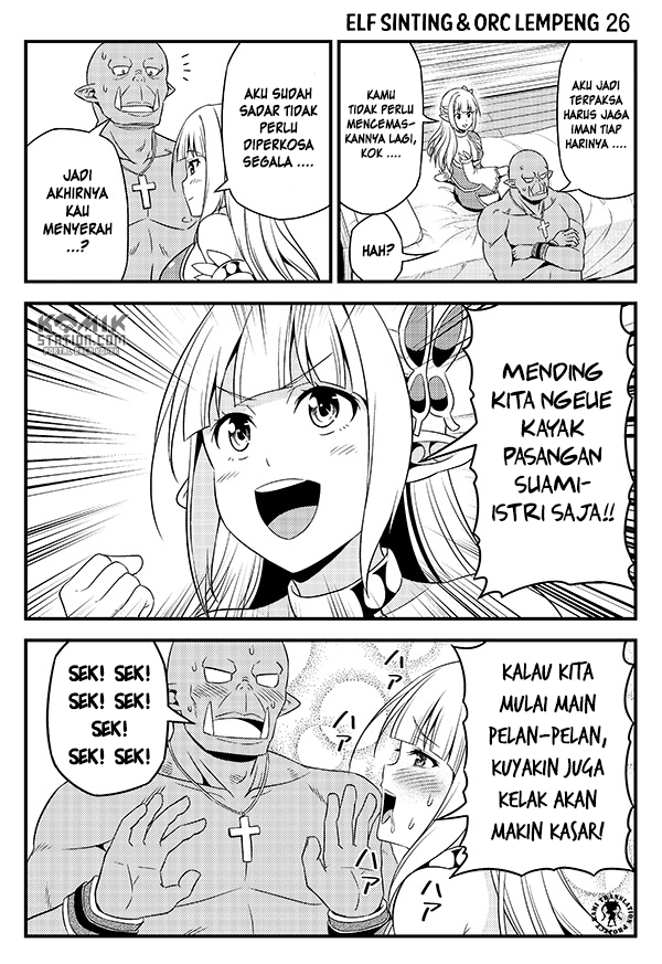 Manga Hentai Elf to Majime Orc Chapter 4 gambar 2