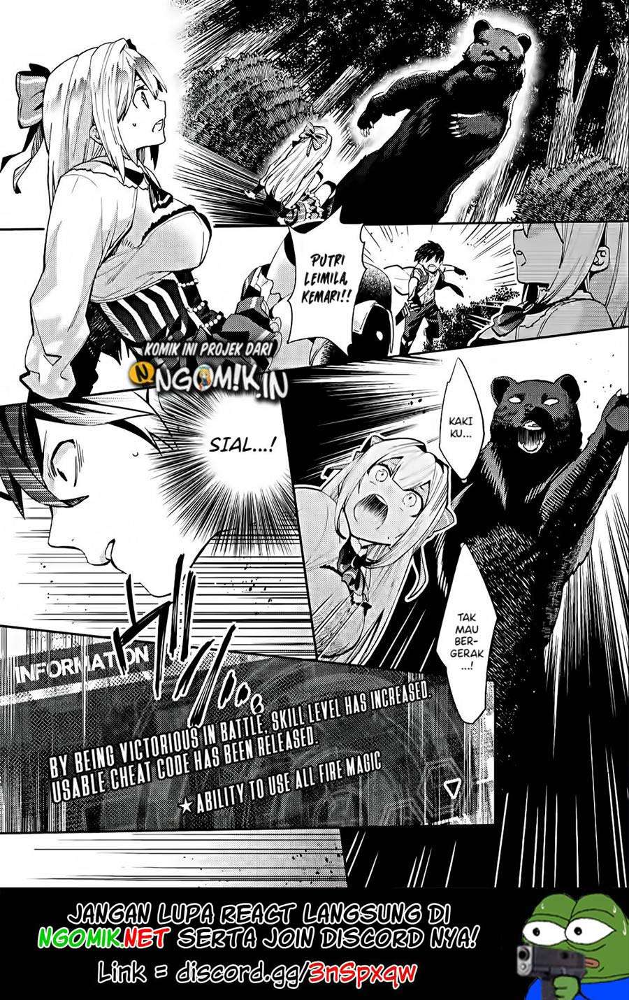 Manga Hey The Cheat Code Management Skill which was thought to be useless is too monstrous Chapter 1.2 gambar 2