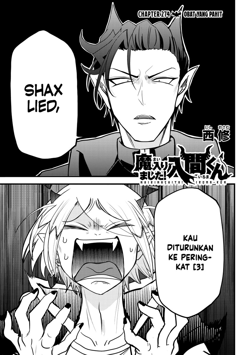 Manga Mairimashita! Iruma-kun Chapter 274 gambar 2