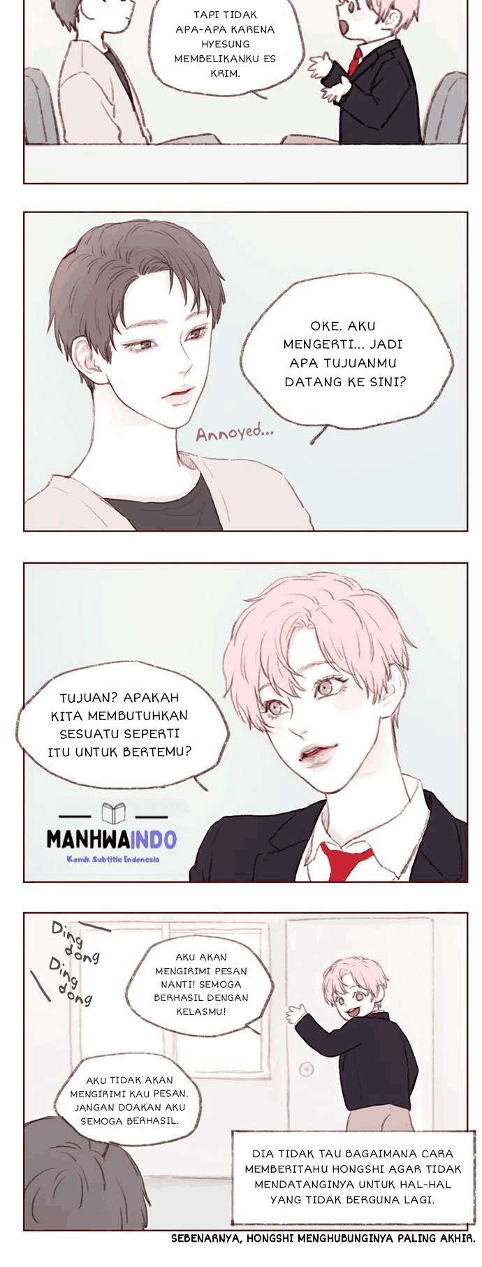 Manhwa Hongshi Loves Me! Chapter 3 gambar 2