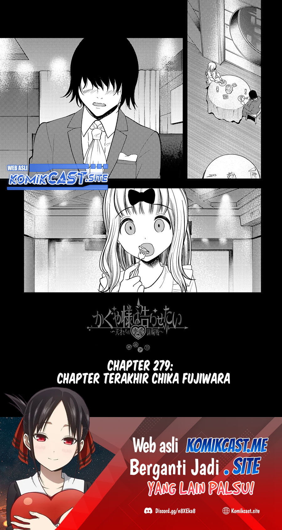 Manga Kaguya-sama wa Kokurasetai – Tensai-tachi no Renai Zunousen Chapter 279 gambar 2