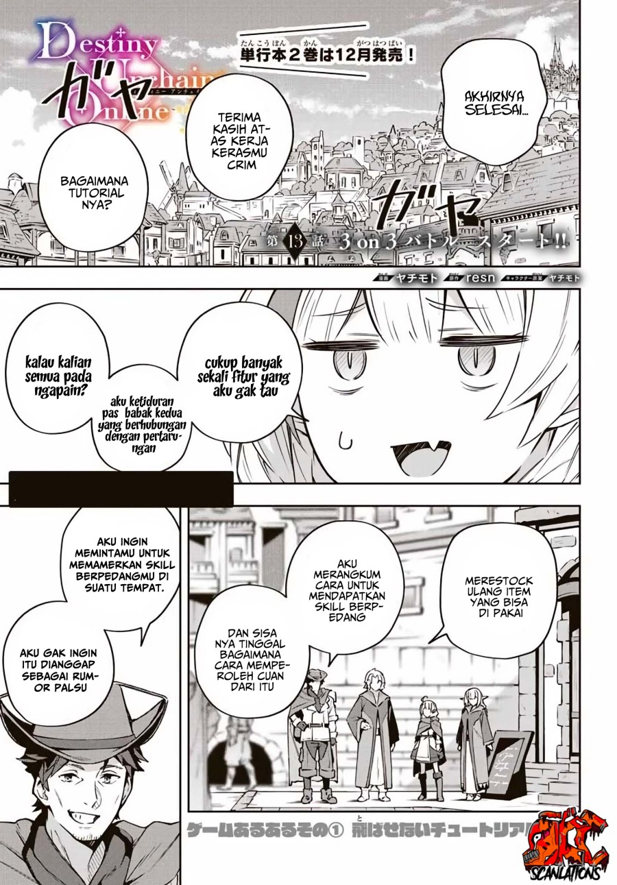 Manga Destiny Unchain Online Chapter 13 gambar 2
