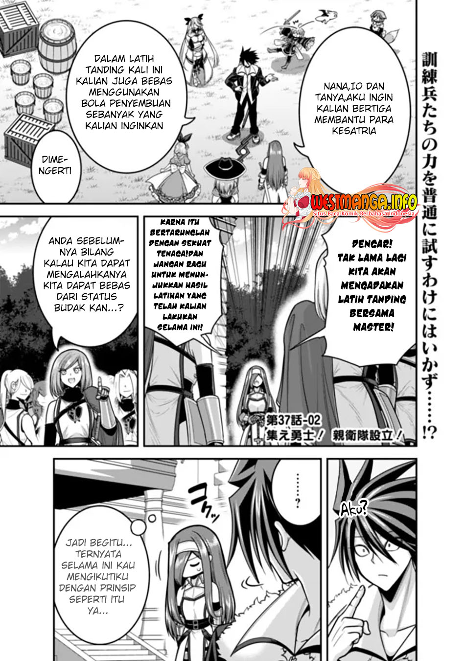 Manga Kujibiki Tokushou: Musou Harem-ken Chapter 37.2 gambar 2