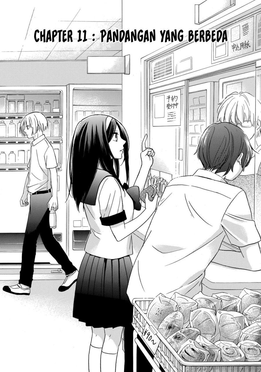 Manga Hanazono and Kazoe’s Bizzare After School Rendezvous Chapter 11 gambar 2