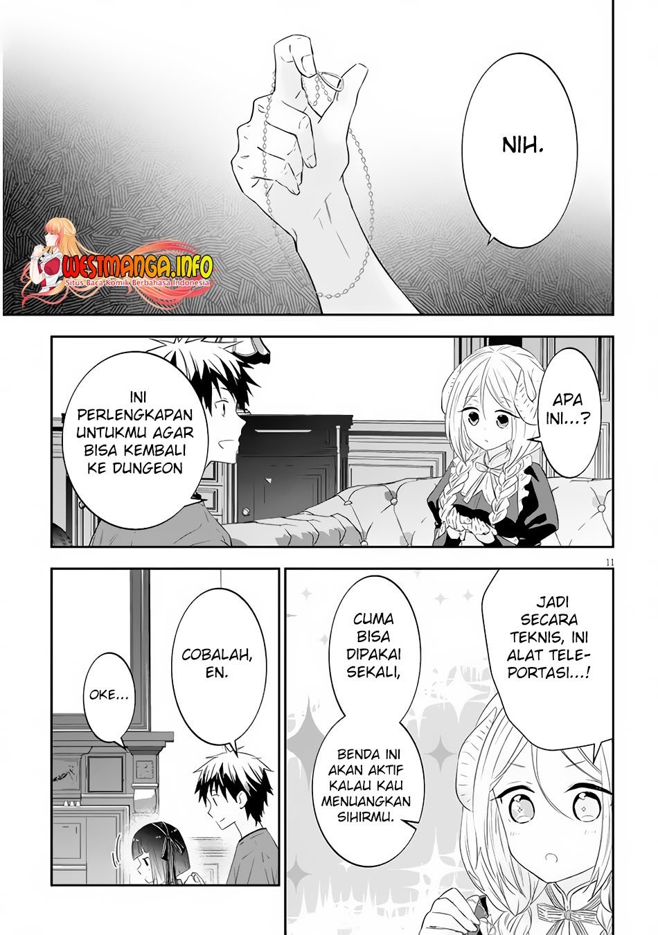 Manga Maou ni Natte node – Dungeon Tsukutte Jingai Musume to Honobono suru Chapter 53.2 gambar 2