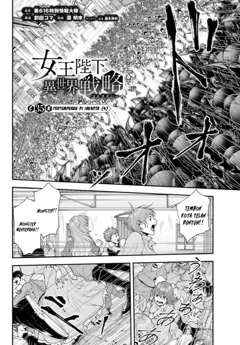 Manga Joou Heika no Isekai Senryaku Chapter 35 gambar 2