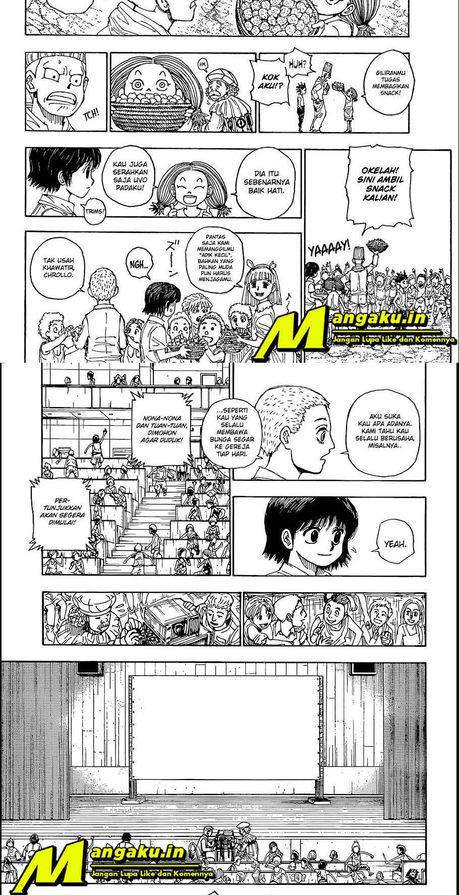 Manga Hunter x Hunter Chapter 396 gambar 2