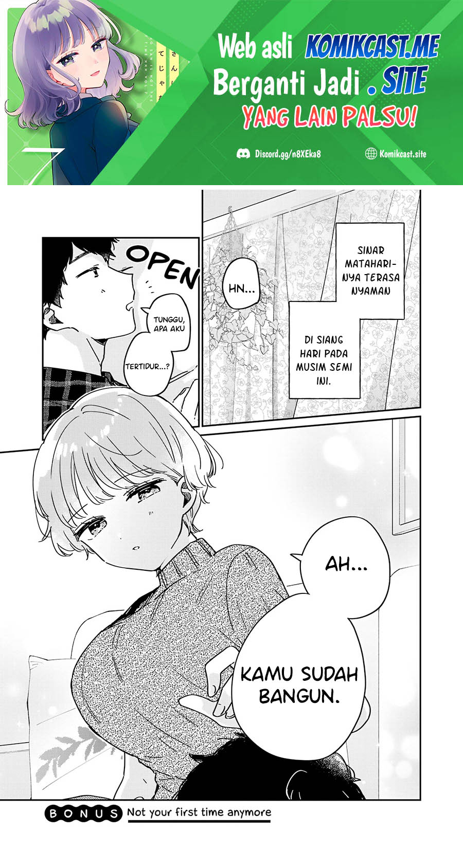 Manga It’s Not Meguro-san’s First Time Chapter 59.5 gambar 2