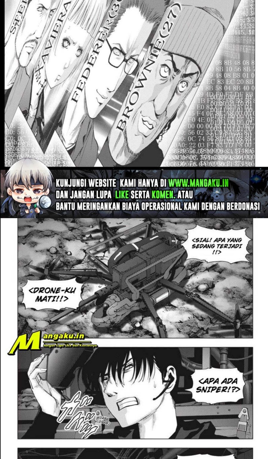 Manga Btooom! Chapter 111.1 gambar 2