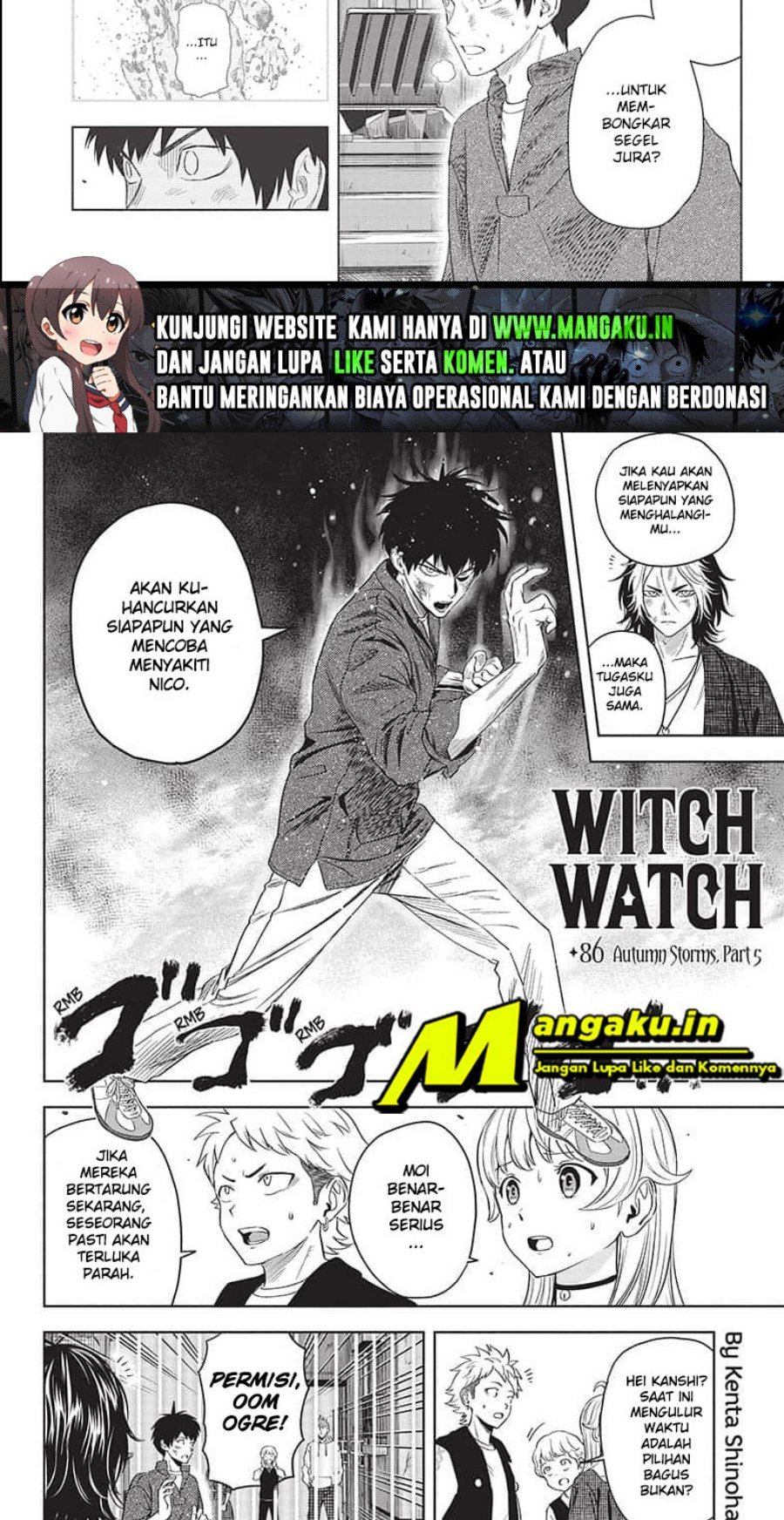 Manga Witch Watch Chapter 86 gambar 2