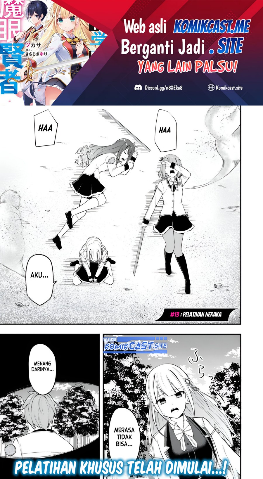 Manga Kentei Gakuin no Magan Kenja Chapter 13 gambar 2