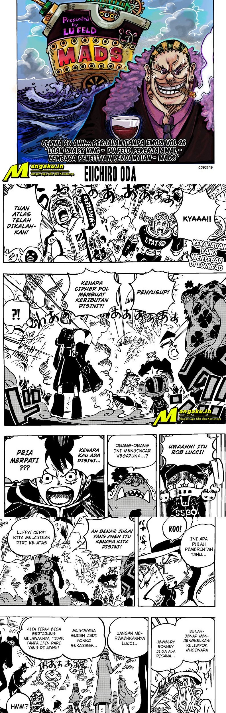 Manga One Piece Chapter 1069 gambar 2