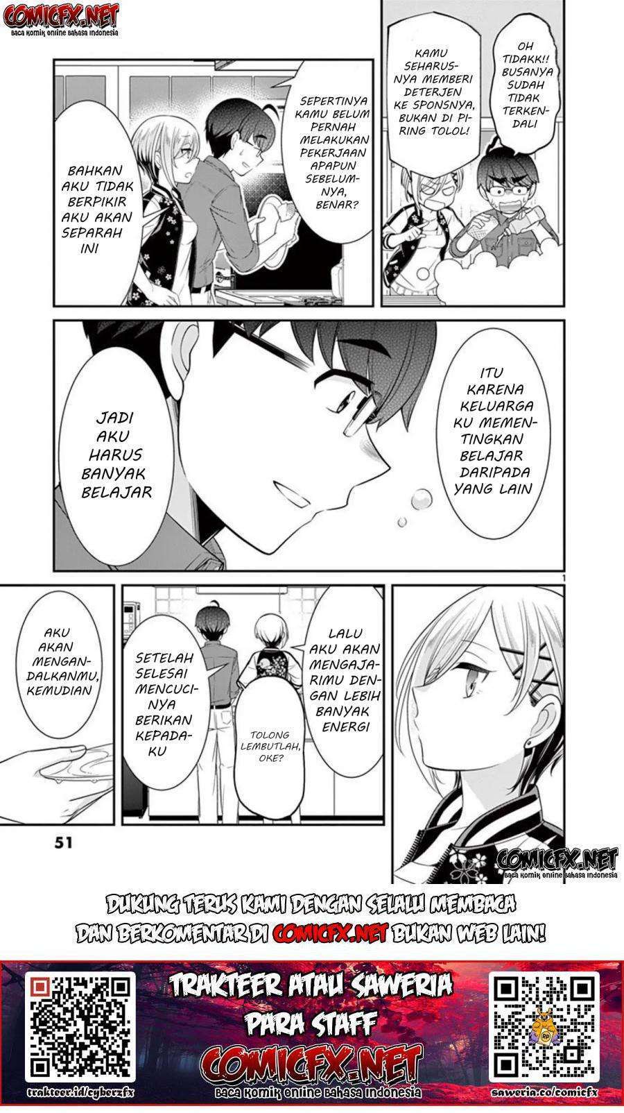 Manga LandLadyankee! ~My Apartment Life with a Yankee Landlord~ Chapter 03.5 gambar 2