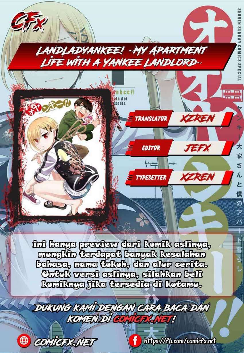 Manga LandLadyankee! ~My Apartment Life with a Yankee Landlord~ Chapter 2.1 gambar 2