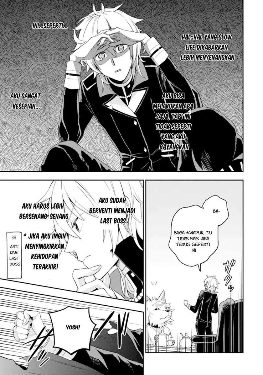 Manga Last Boss, Yametemita ~Shujinkou ni Taosareta Furi Shite Jiyuu ni Ikitemita~ Chapter 02.2 gambar 2