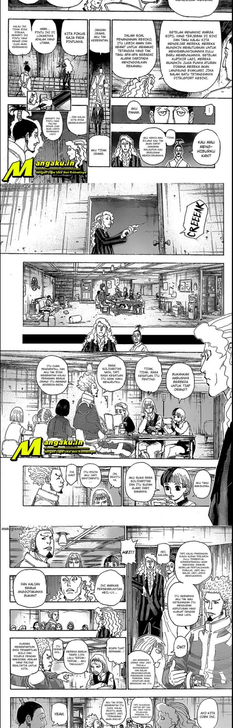 Manga Hunter x Hunter Chapter 399 gambar 2