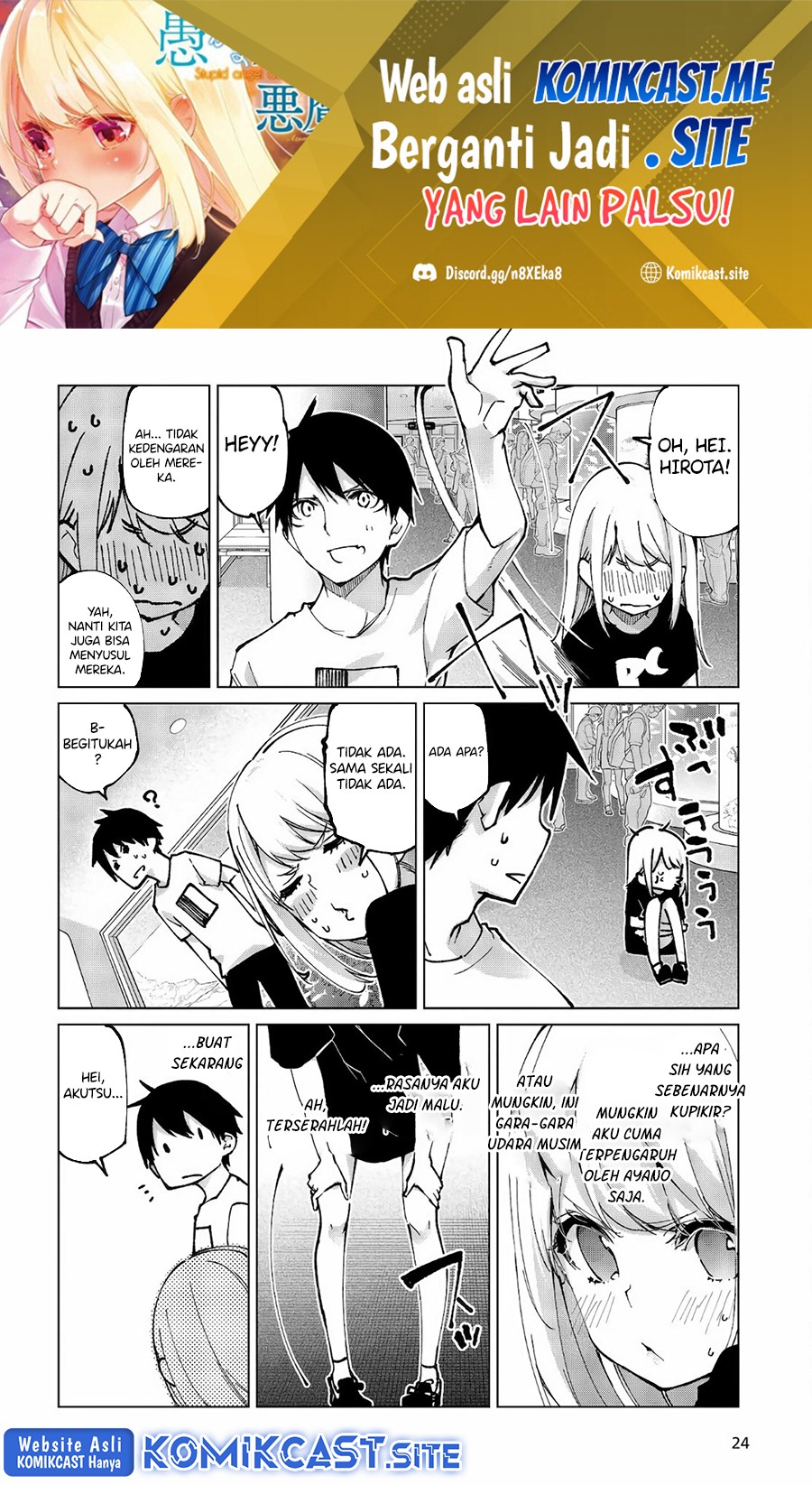 Manga Oroka na Tenshi wa Akuma to Odoru Chapter 60.2 gambar 2