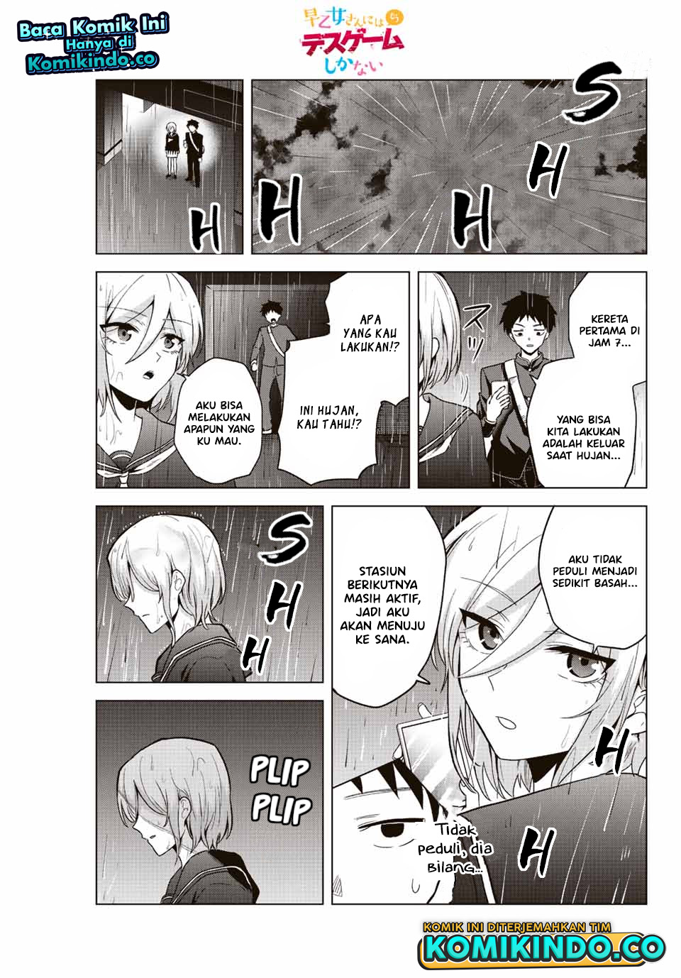 Manga The Death Game Is All That Saotome-san Has Left Chapter 28 gambar 2