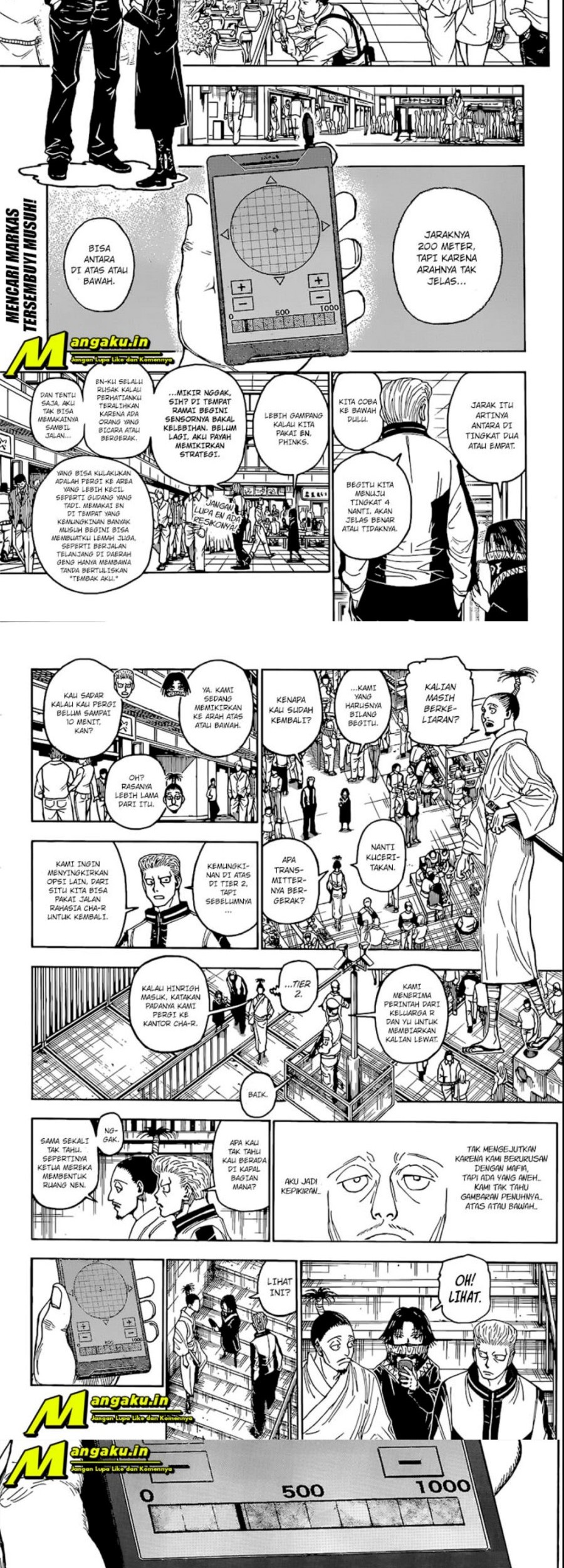 Manga Hunter x Hunter Chapter 400 gambar 2